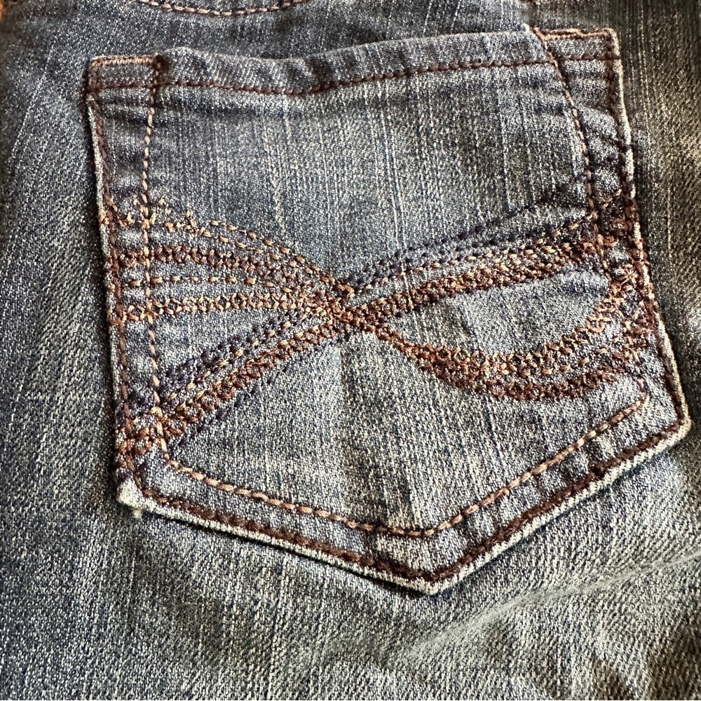 Refuge Runway Everyday Mid Rise Boot Jeans Size 6 - Picture 10 of 14